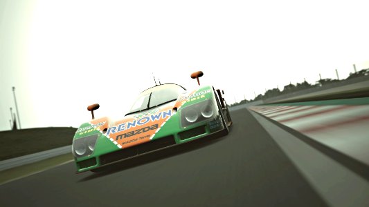 Group C Legend. Mazda 787B. 4 