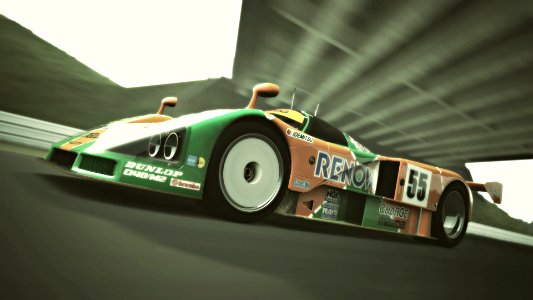 Group C Legend. Mazda 787B. 3 