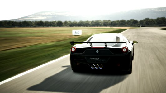 Ferrari 458 Nero scorpione photo