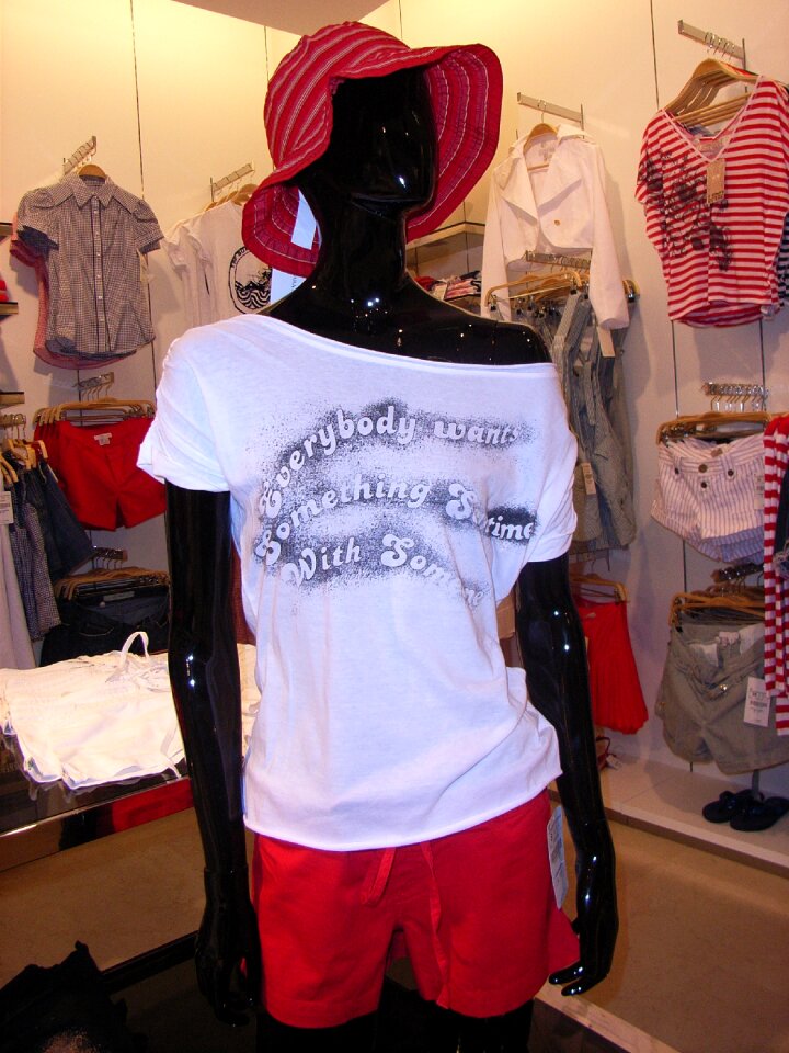 Window decoration clothing