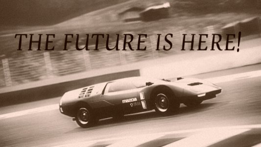 Spy shot released in Autocar. (1970) 
