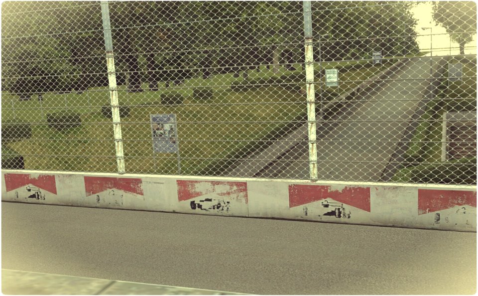 Old Monza guard wall. 