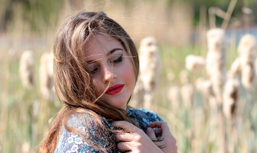 Nature beauty seductive