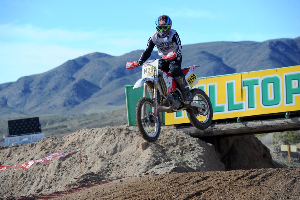 Motorcycle race speed