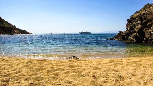 Beach island greek photo