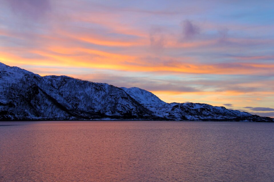 Red blue reflection