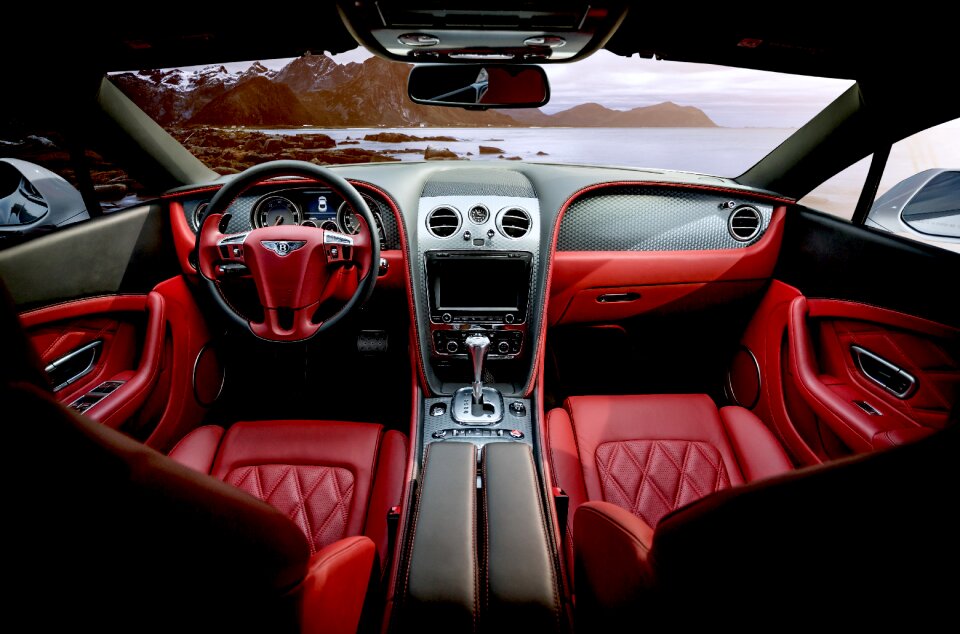 Rich automobile luxury