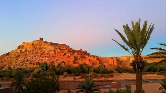 Morocco mud brick city stunning photo