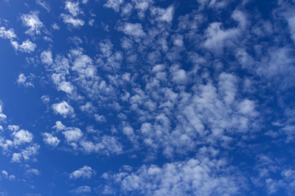 Clouds blue sky sunny