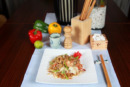 Asian dish thailand photo
