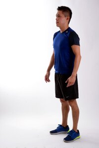 Pilates face man body man