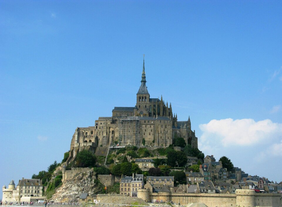 Normandy france mont st michel