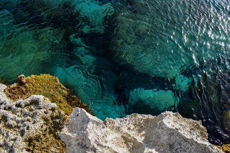 Clear turquoise nature
