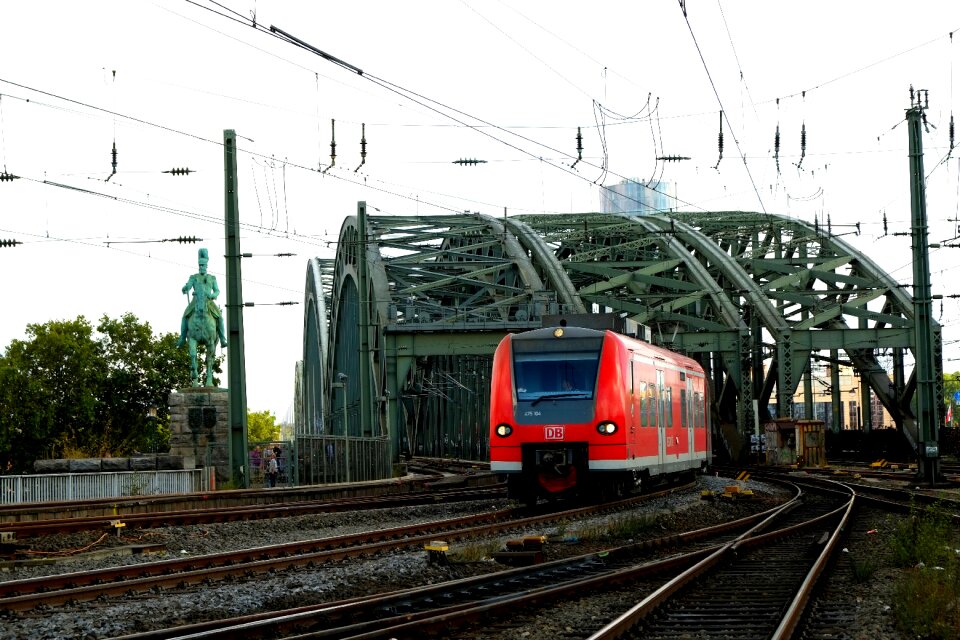 Bridge rhine river photo