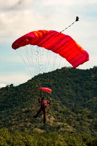 Sport game parachute photo