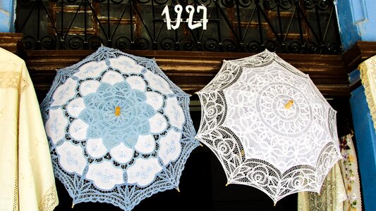 Lace umbrellas handmade