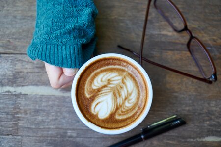 Cup coffee cup good morning photo