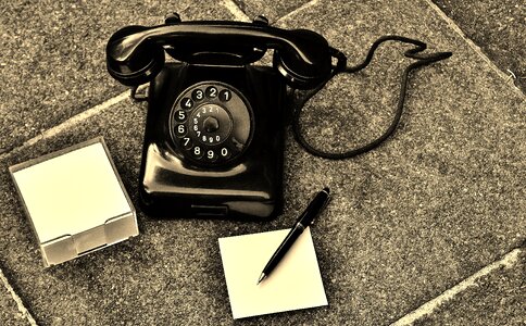 Bakelite post dial
