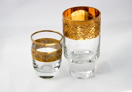 Vodka cognac pattern photo