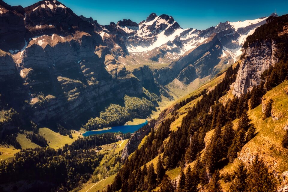 Gorge valley river