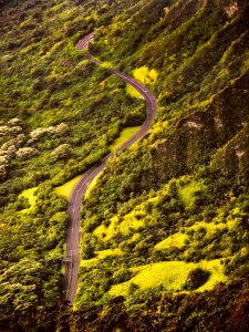 Mountains valley gorge