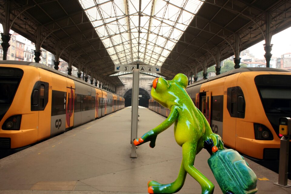 Funny railway station fun