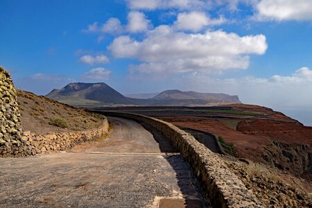 Volcano spain africa photo