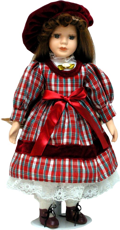Porcelain doll doll toy