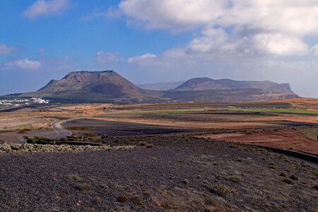 Volcano spain africa photo