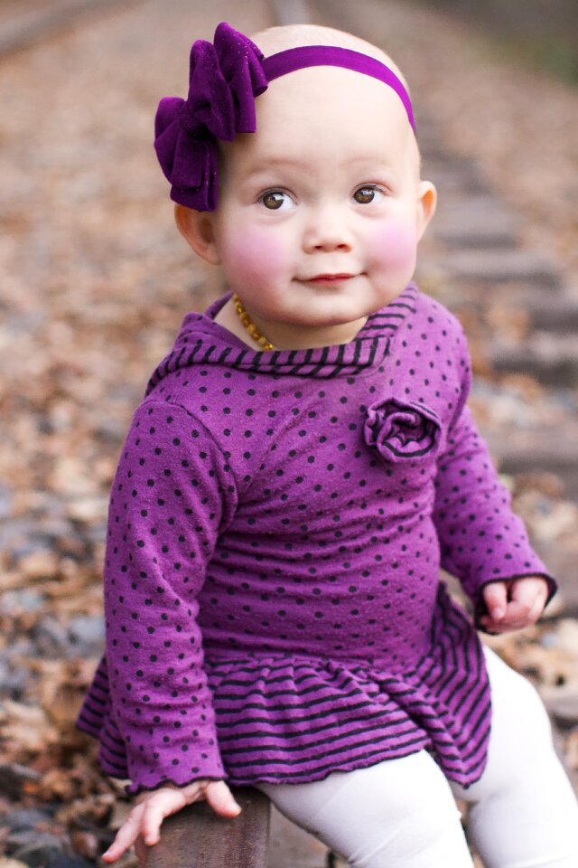 Bow portrait female