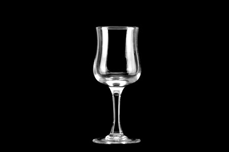 White stripes goblet red wine glass photo