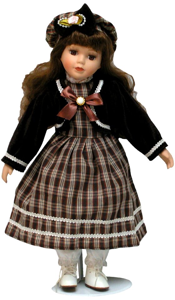 Porcelain doll doll toy