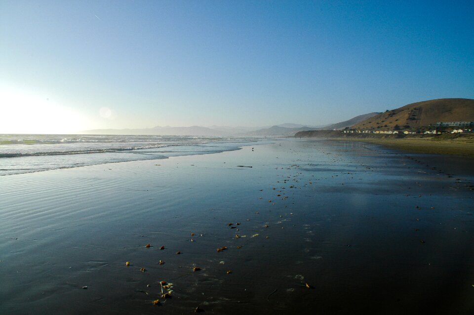 Sea water coast