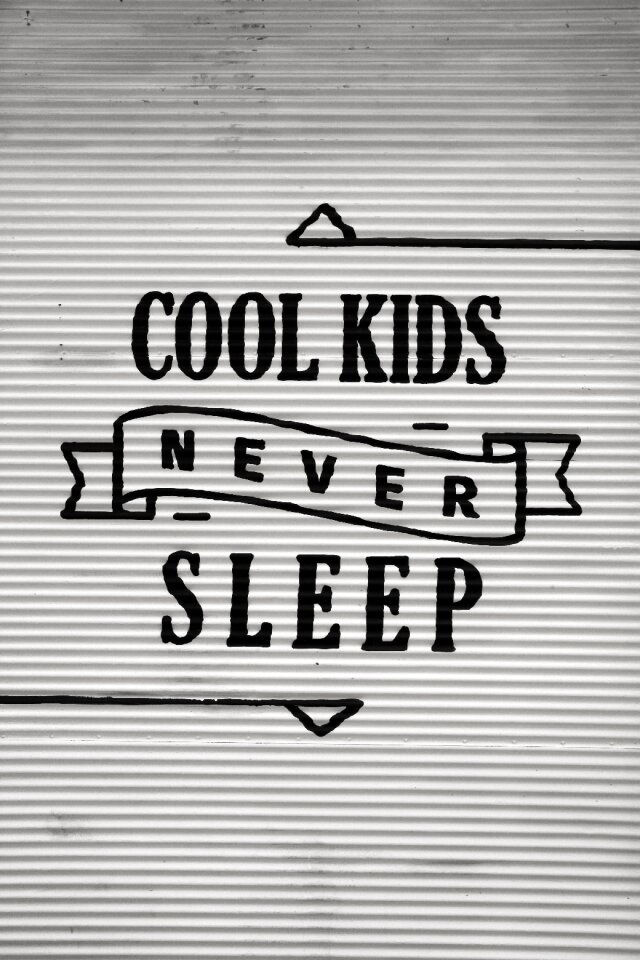 Trendy lettering graffiti