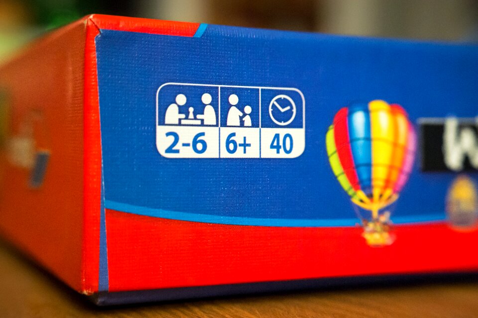 Game box packaging cardboard