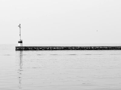 Beacon water ocean