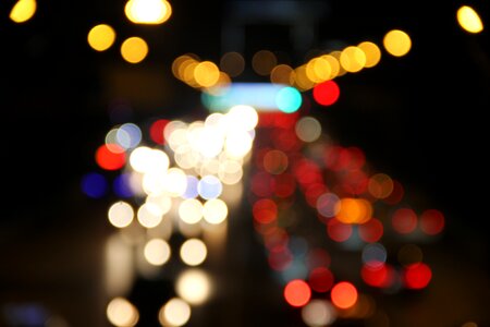 Street bokeh light