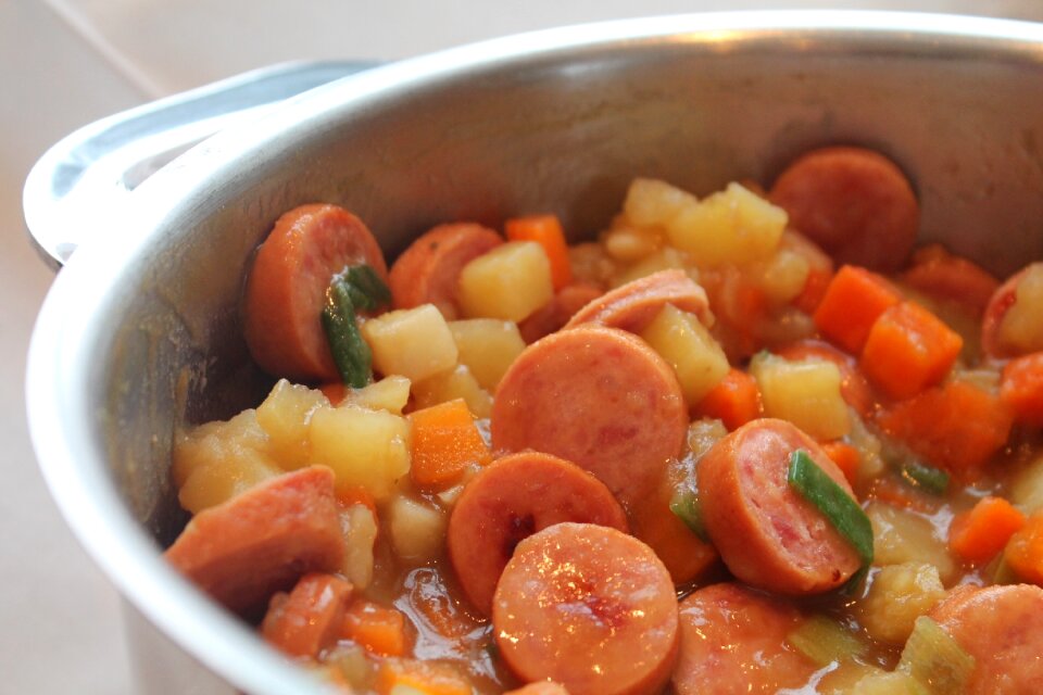 Sausage stew noon tips