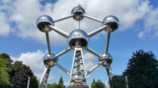 Belgium brussels atomium photo