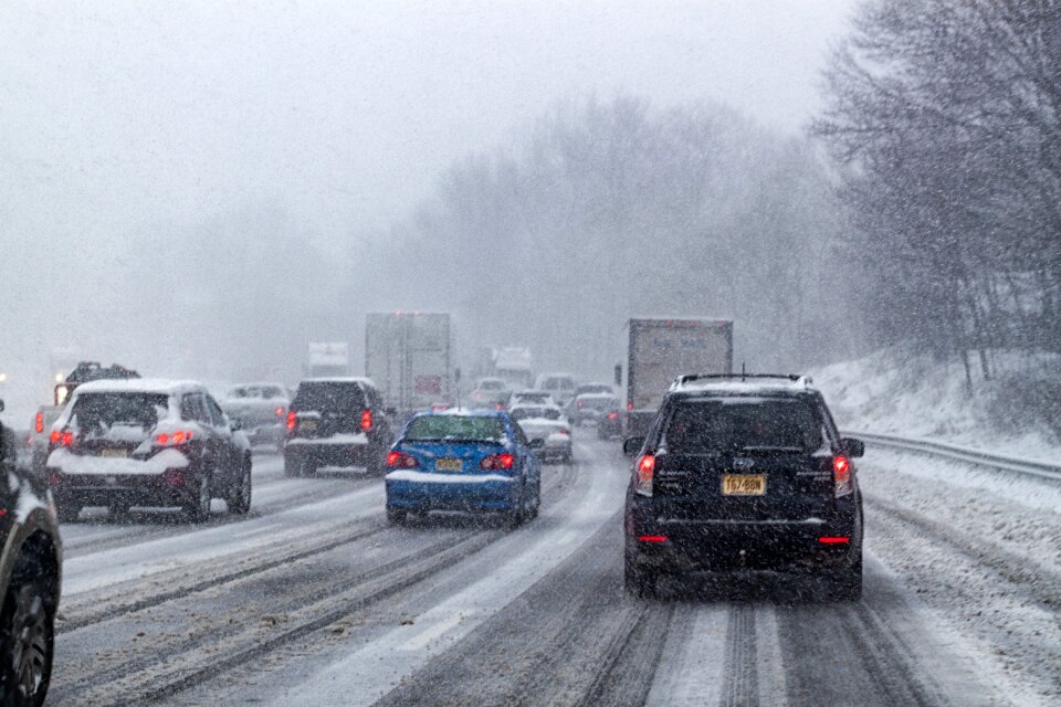 Storm bad weather snow