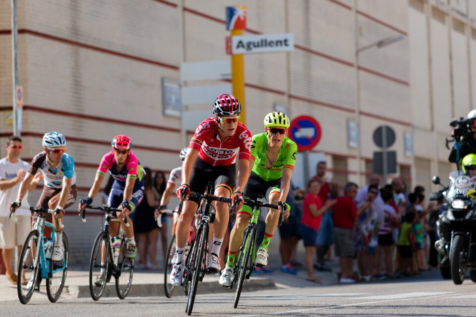 The turn bicycle sport