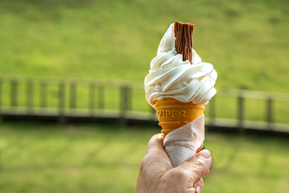 Ice cream scoop temptation ice-cream photo