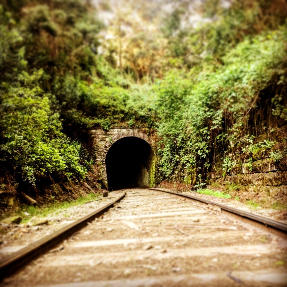 Path rails mountains