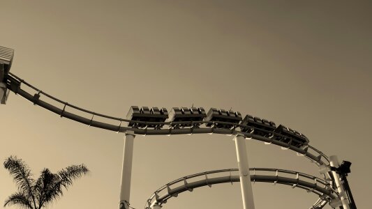 Roller coaster vacation holiday
