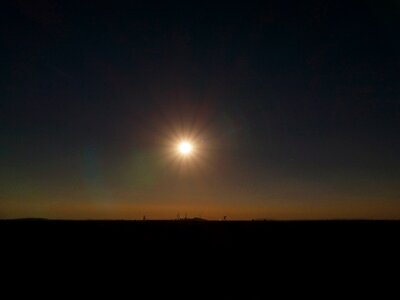 Sun mood abendstimmung