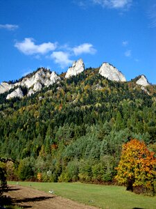 Landscape tops autumn
