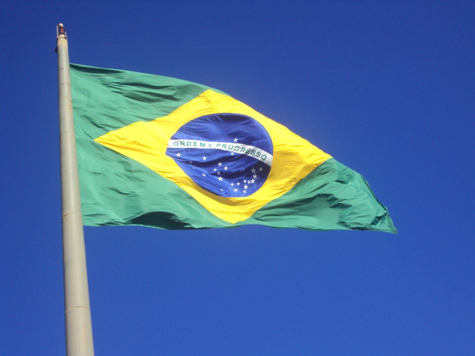 Brazil flag home
