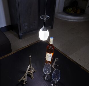 Friendliness lamp bottle photo