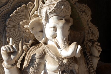 Humility lord shri ganesha photo