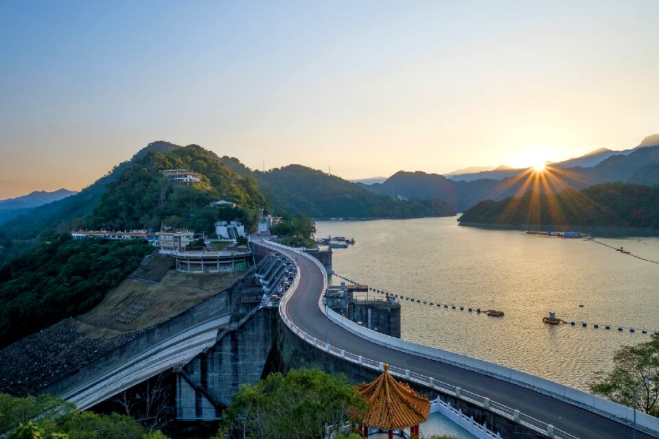 Taiwan taoyuan shihmen reservoir